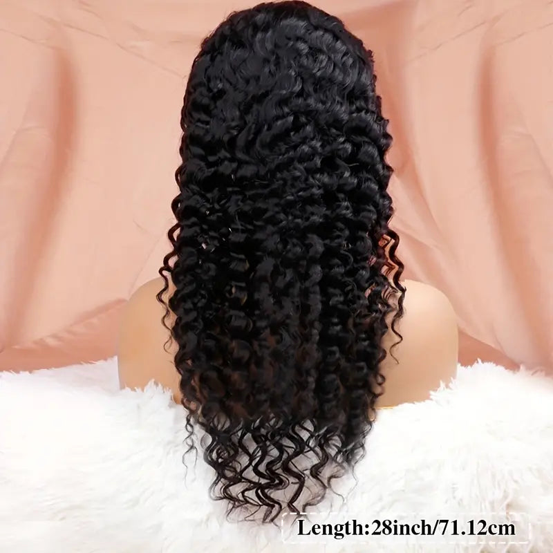 360 Full Lace Wig synthetic Hair Deep Wave Lace Front Wigs