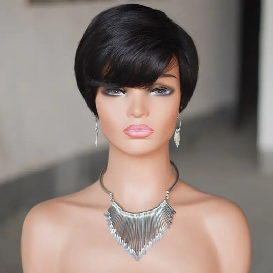 6-Inch Synthetic Pixie Cut Wig