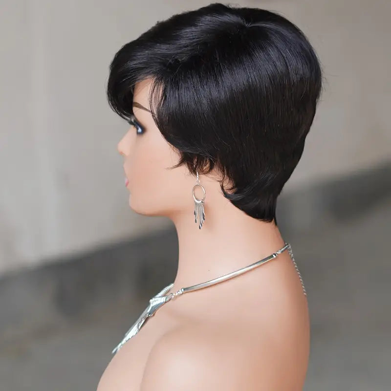 6-Inch Synthetic Pixie Cut Wig