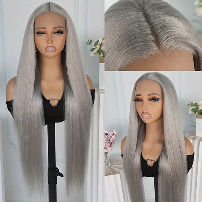 613 Light Blonde Synthetic Lace Front Wig - Long & Straight