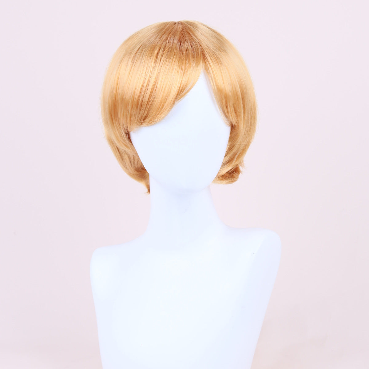 Donald Trump Style Golden Short Straight Wig