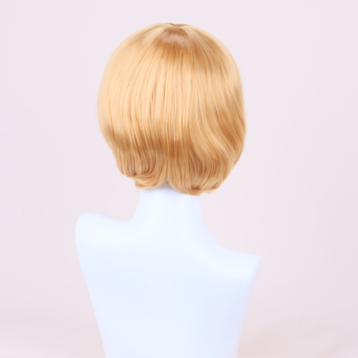 Donald Trump Style Golden Short Straight Wig