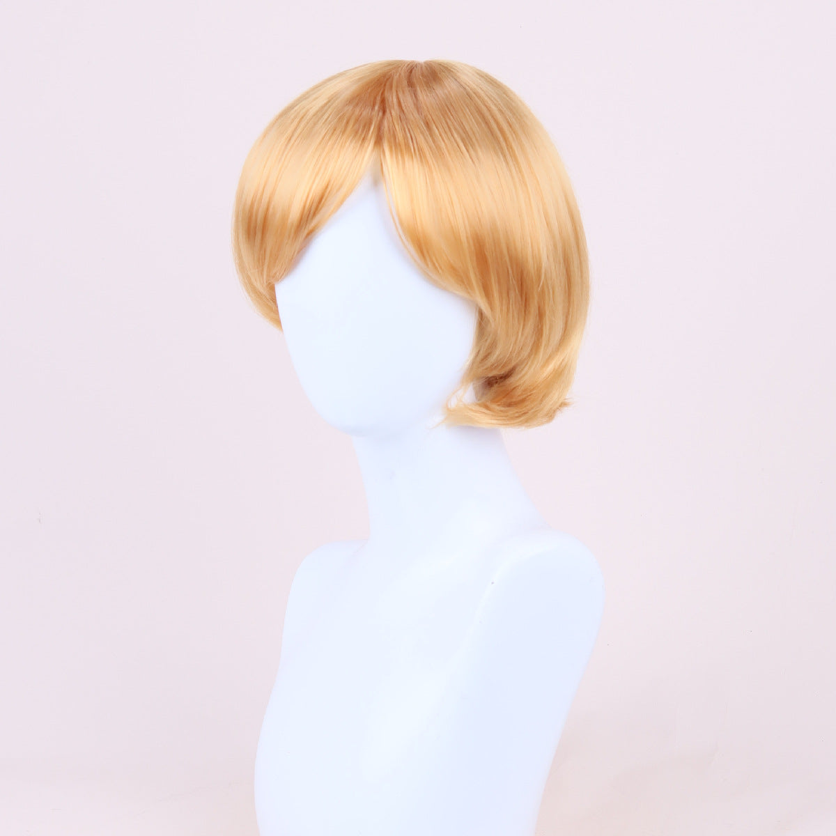 Donald Trump Style Golden Short Straight Wig