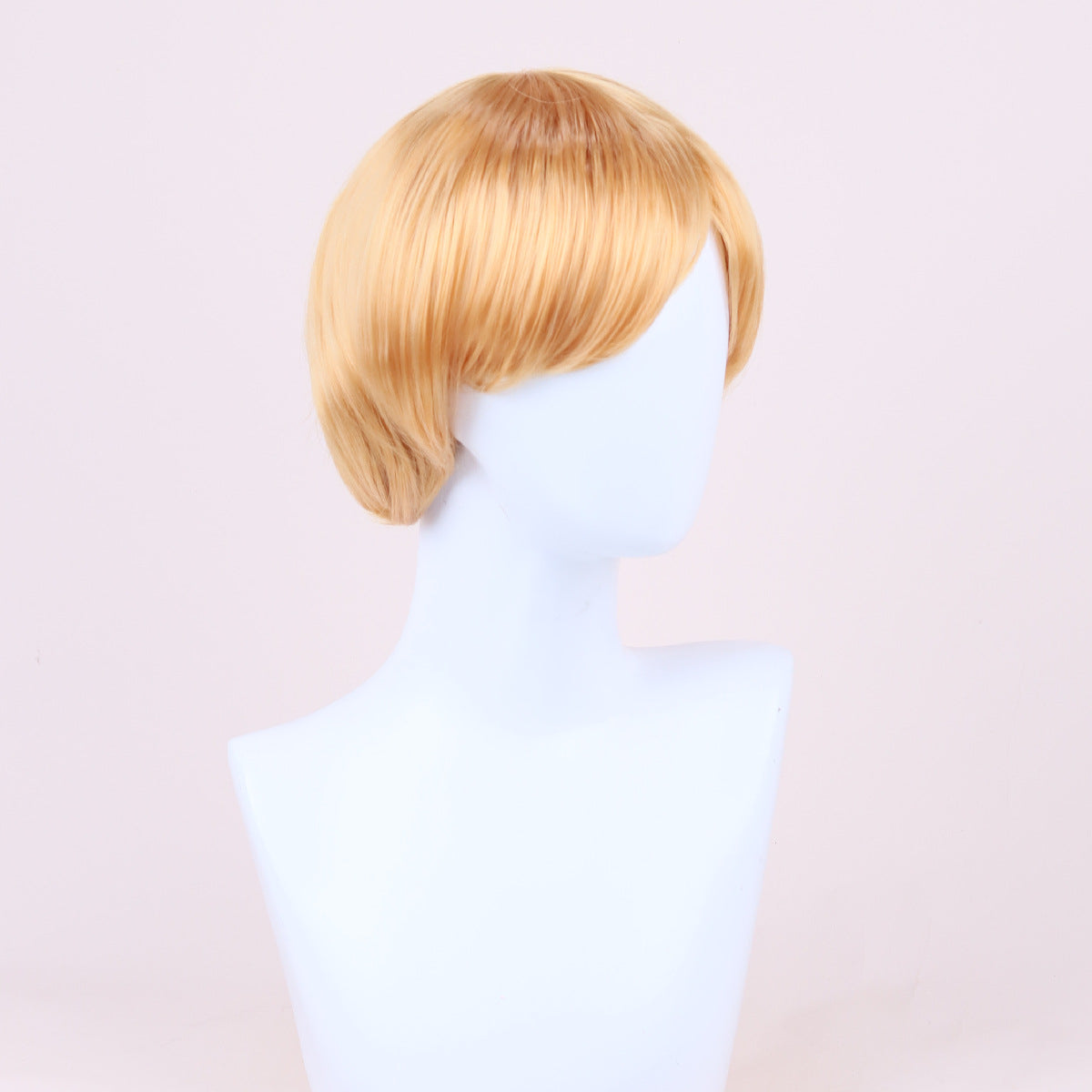 Donald Trump Style Golden Short Straight Wig