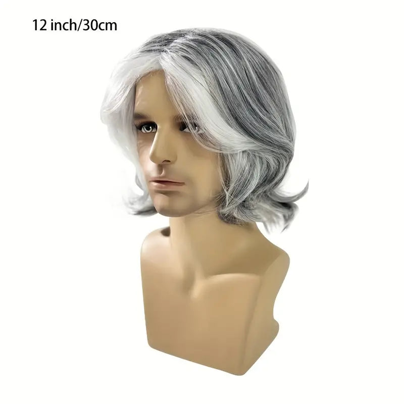 Elegant Water Wave Men's Wig