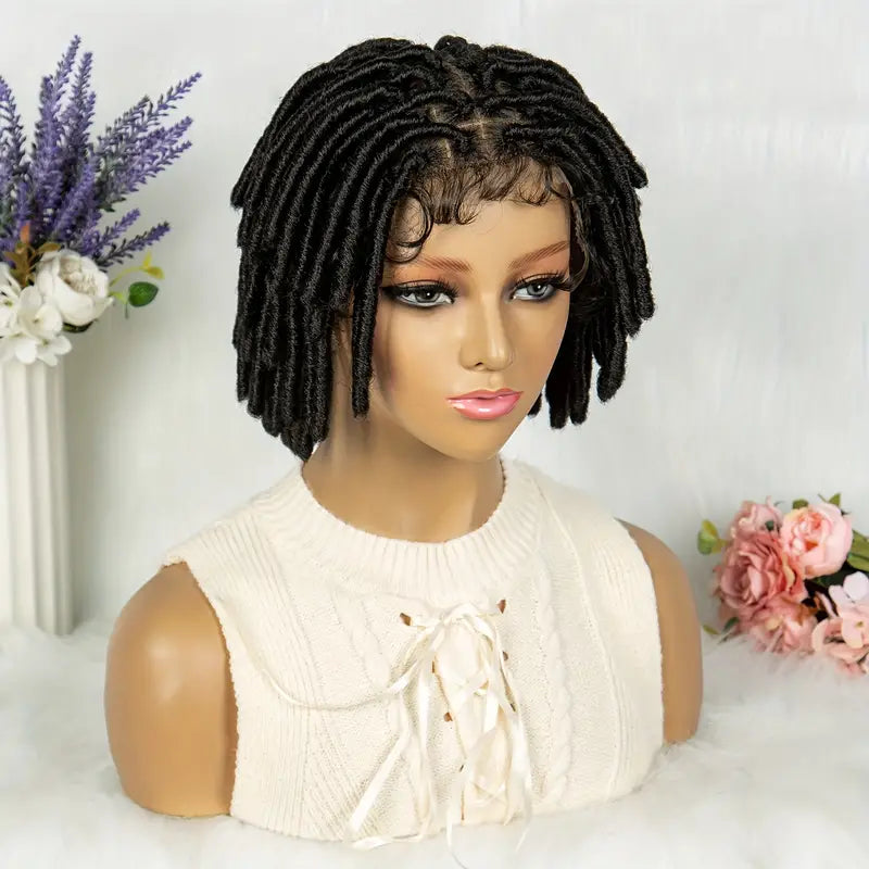 Full Double Lace Front Box Braided Wigs Knotless Cornrow