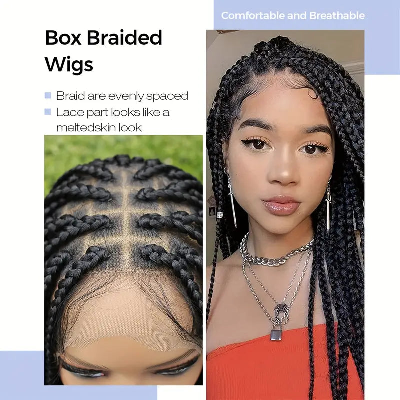 Full Lace Handmade Lace Front Wig - Majestic Extra Long Tail Curly Braids