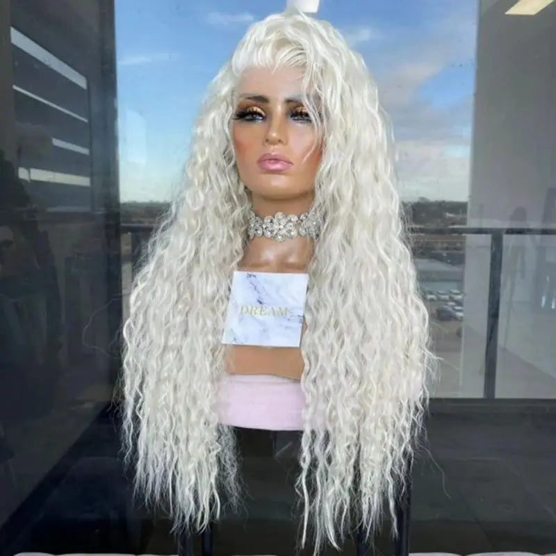 Long Curly Synthetic Lace Front Wig