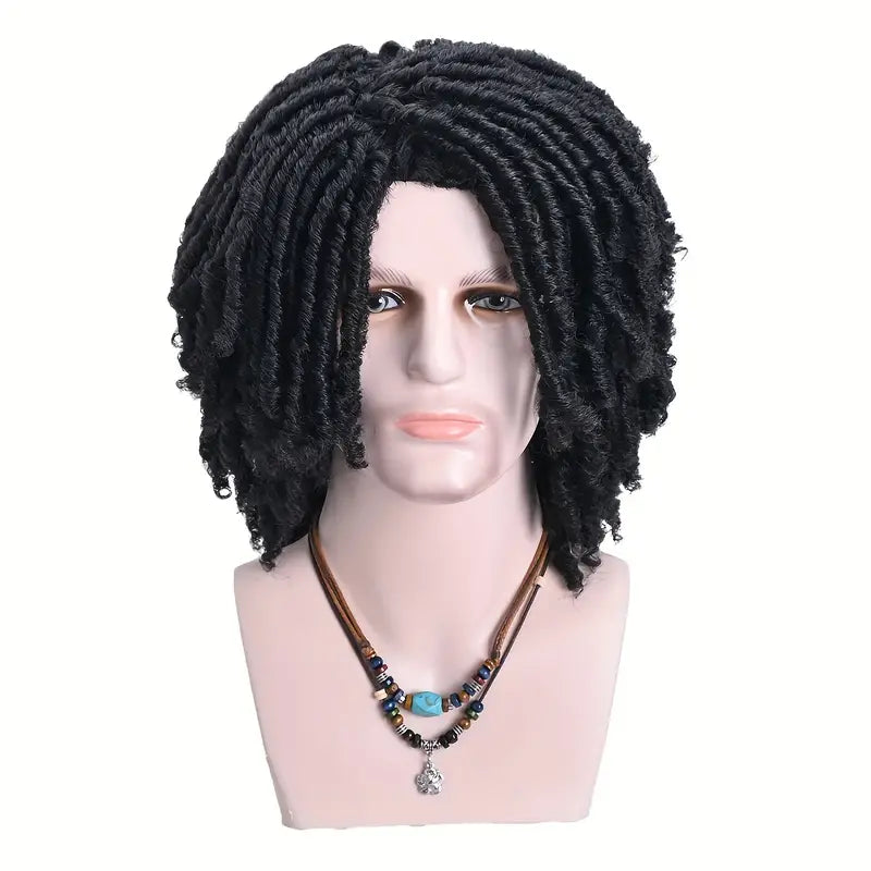 Men's Dreamlocks Crochet Wig - Synthetic Fried Dough Twists