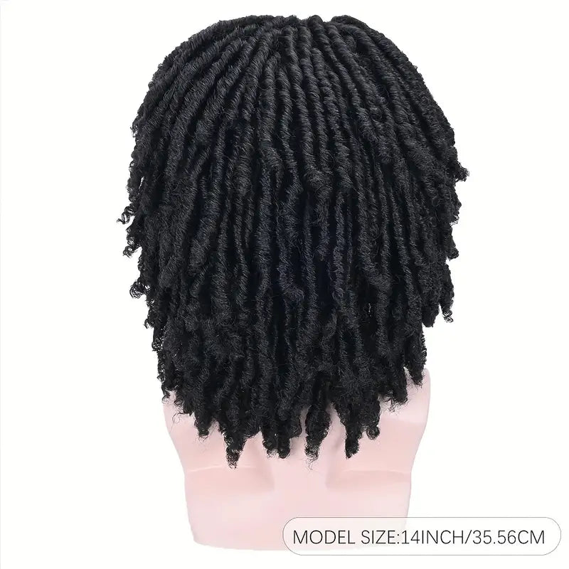 Men's Dreamlocks Crochet Wig - Synthetic Fried Dough Twists