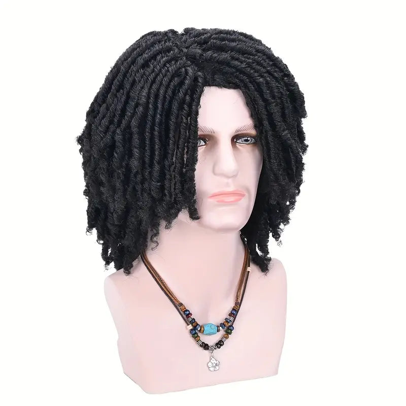 Men's Dreamlocks Crochet Wig - Synthetic Fried Dough Twists