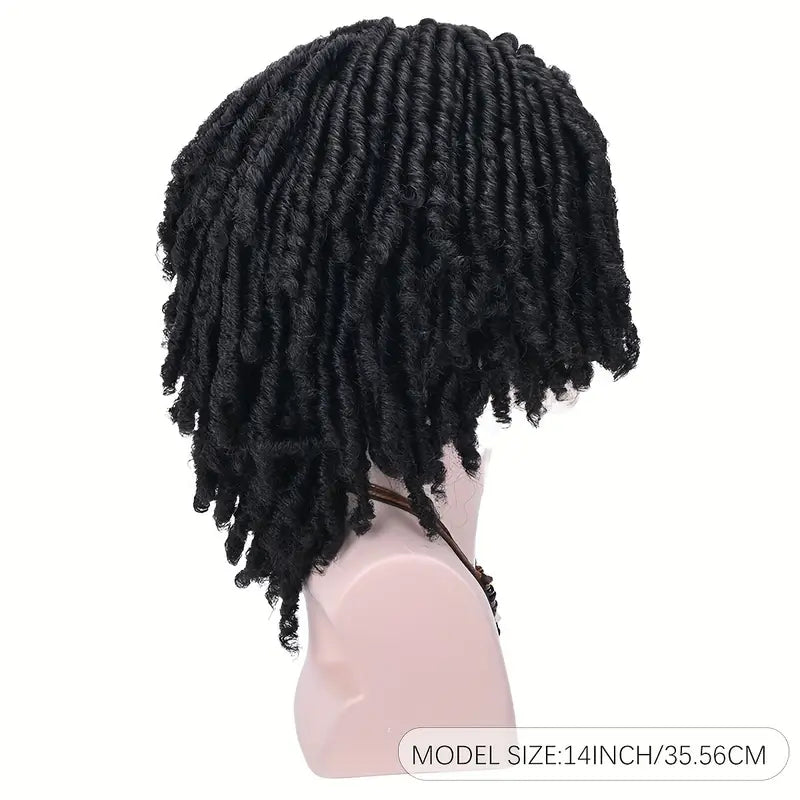 Men's Dreamlocks Crochet Wig - Synthetic Fried Dough Twists