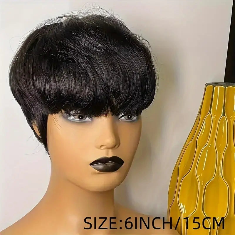 Pixie Cut Synthetic Wig - Short Layered Pixie Cut