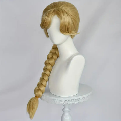 Rapunzel-Inspired Super Long Blonde Braid Wig