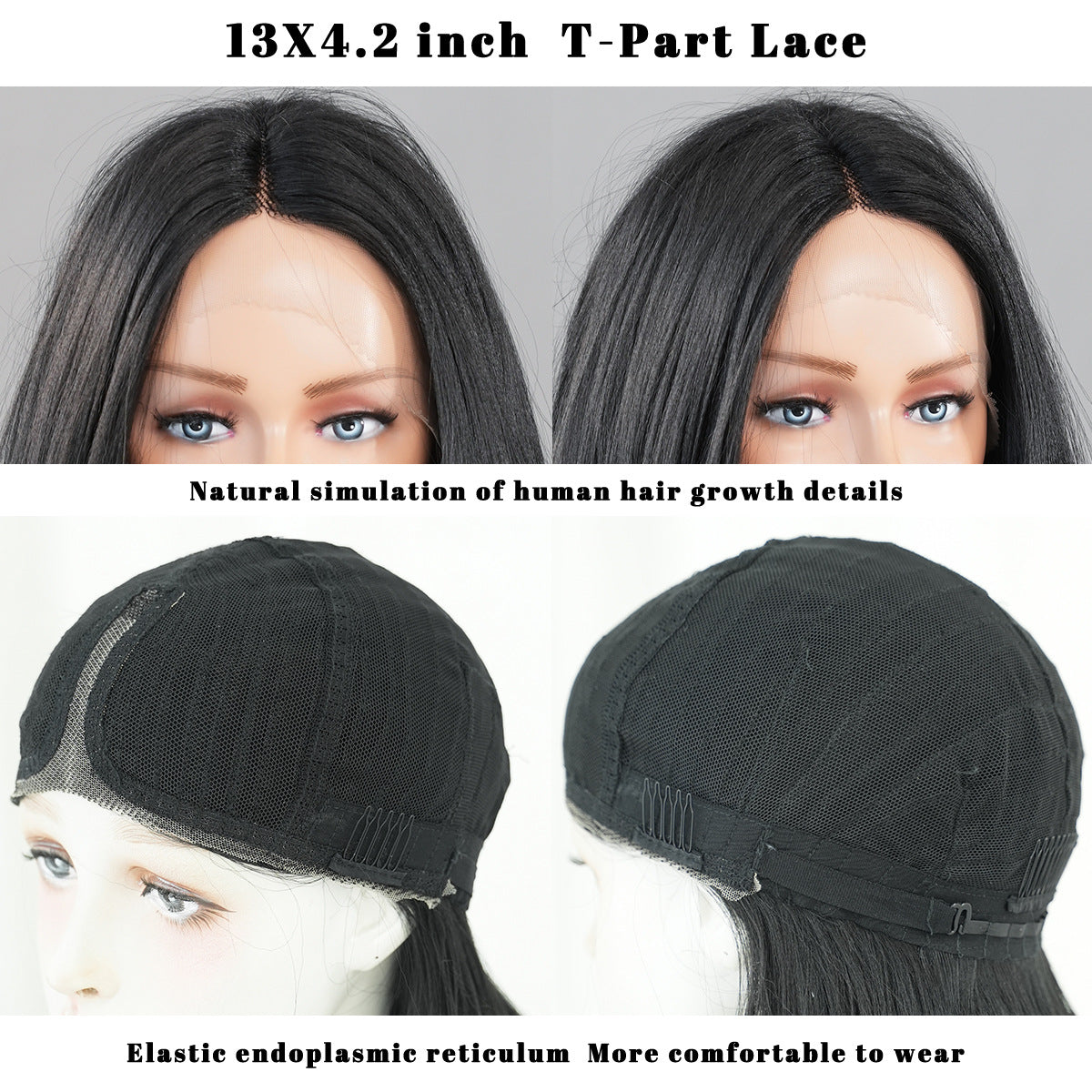 Small T Lace Front Wig