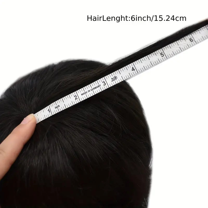 Toupee for Men Hair Replacement System - French Lace Front