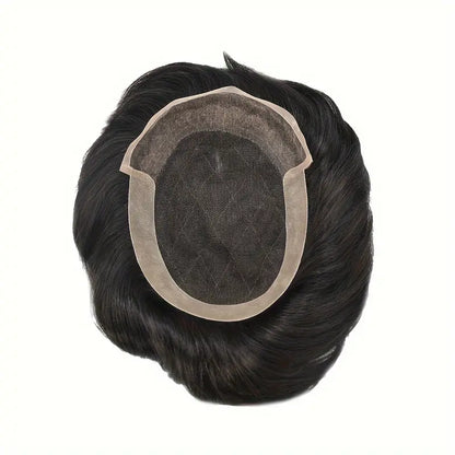 Toupee for Men Hair Replacement System - French Lace Front